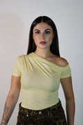 T-Shirt Kim — Giallo — Touché Shop