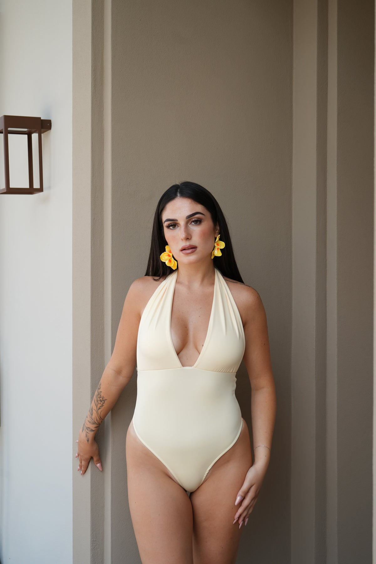 Coordinato Maya — vista 7 — Panna — Touché Shop